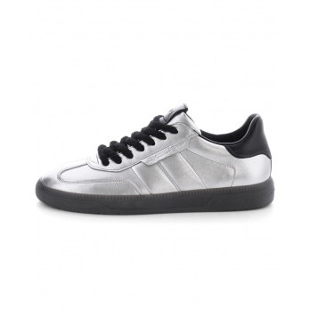 KENNEL&SCHMENGER - Damen Sneaker Pop Met Calf Nappa - Silver