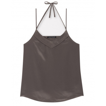 LUISA CERANO - Damen Neckholder-Top - Taupe