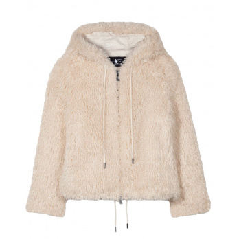 LUISA CERANO - Damen Outdoor Jacke - Fake Fur