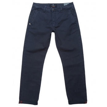 BLUE DE GENES - Herren Hose Menzo Alvaro Chino - Navy,Reg.