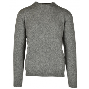 ROBERTO COLLINA - Herren Pullover Knit LS Roundneck - Grigio