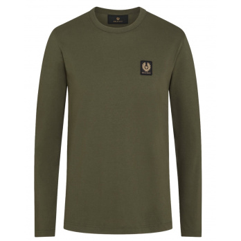 BELSTAFF - Herren Long Sleeved T-Shirt - TIle Green