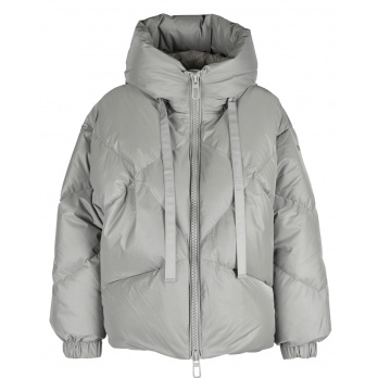 DUNO - Damen Winterparka Peggie - Silver 