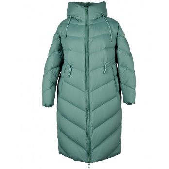 DUNO - Damen Winter Parka - Pfauengrün 