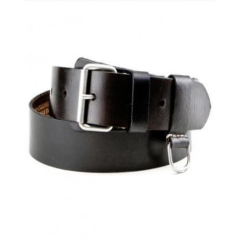 DUKES - Gürtel Heritage 4,5 cm - Black