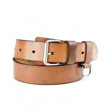 DUKES - Gürtel Heritage 4,5 cm - Cognac