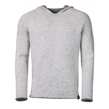 SELDOM - Kjer - Herren Kapuzen Pullover - Wollweiss-Marine