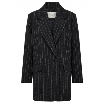 COPENHAGEN MUSE - Damen Blazer - Black with bright Black