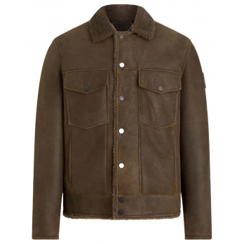 BELSTAFF - Herren Lederjacke Piston - Clay Brown